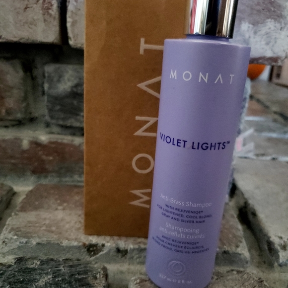 NEW PRODUCT Monat Violet Lights Shampoo Anti-Brass Shampoo With Rejuveniqe 8oz - Picture 4 of 5
